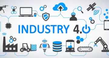 Image of an interconnected machine system.